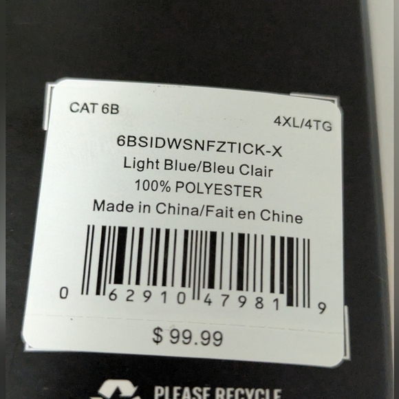 Dakota WorkPro Tick & Mosquito Repellent Long Sleeve Crewneck Work Shirt 4x 5x - Picture 15 of 15